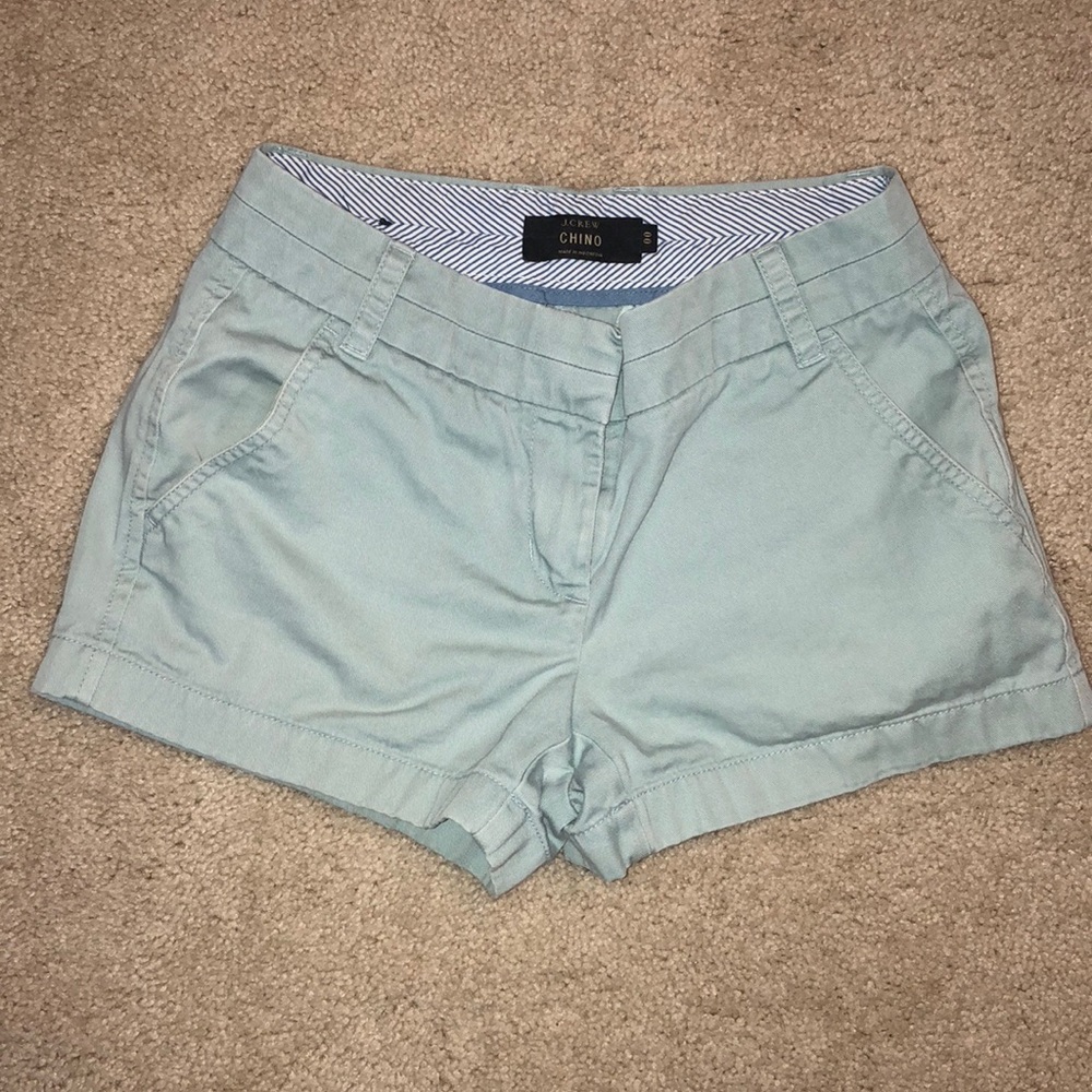 J Crew Chino Shorts Sz 00